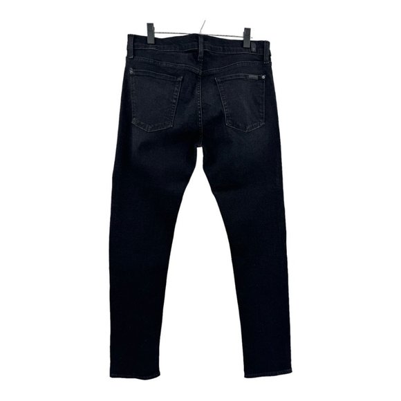 7 For All Mankind Paxtyn Slim Skinny Jeans 34x33 NWT - Picture 4 of 8